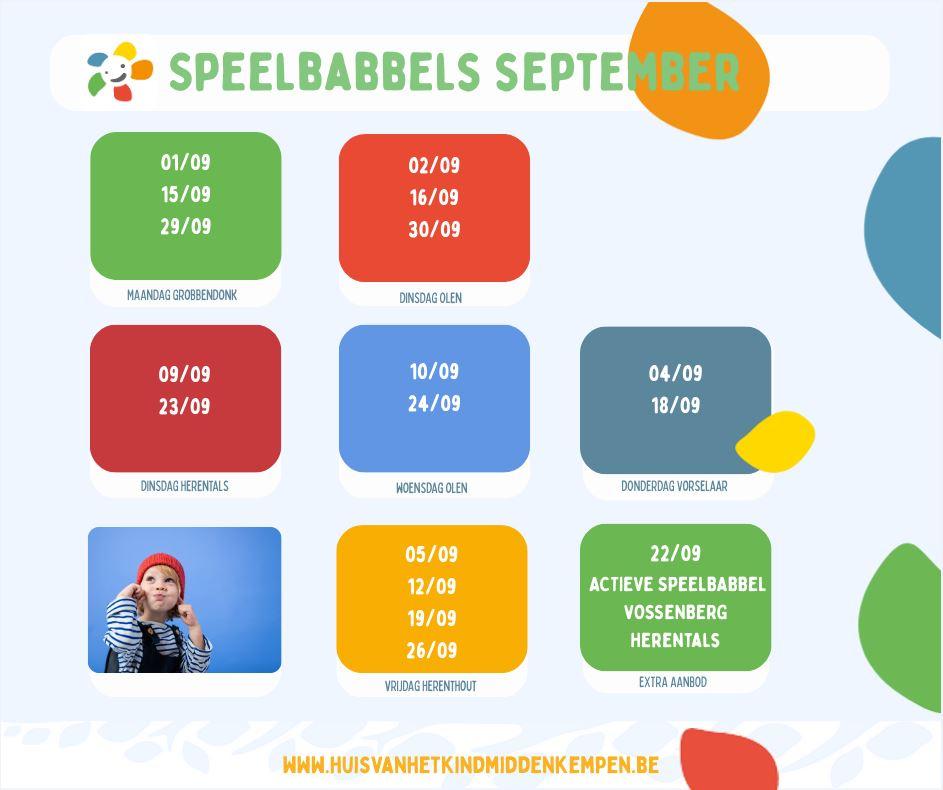 SpeelBabbels september